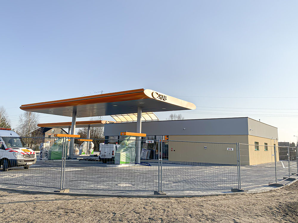 Stacja benzynowa CRAB